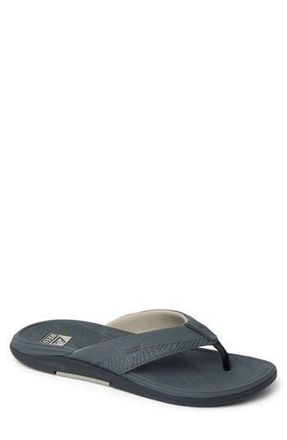 Reef Offshore Flip Flop in Grey/Black/Tan at Nordstrom Rack, Size 10