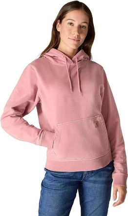 Carhartt Work in Progress Hoodie Womens Rose Tint French Terry Midweight Relaxed Fit POSH098