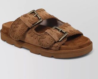 Mou leather sandals