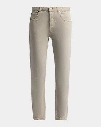 The Row Riaco Straight-Leg Cotton Jeans