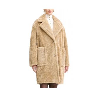 HUGO BOSS Jassen, Dames, Beige, S, Polyester, C Catedy