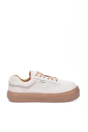 Sunnei Suede Sneaker - Beige/Brown