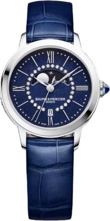 Baume & Mercier Classima Quartz Blue Dial Ladies Watch 10804