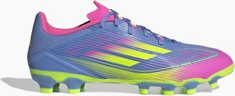 adidas Mens F50 League Lace-Up Stripe Patterned Boots - Blue Fusion Lcd - Size: 11.5