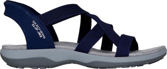 Skechers Reggae Slim - Stretch Flex Hands Free Slip-Ins Navy 163460-NVY Womens