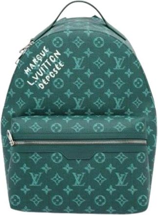 Louis Vuitton Vintage, unisex, Groen, ONE Size, Pre-owned Discovery Backpack