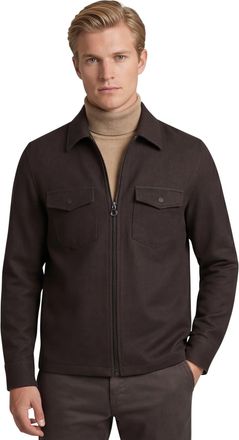 Blue industry Overshirt Blue industry bruin
