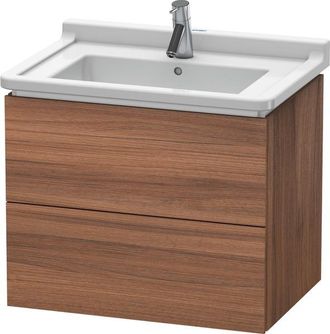 Duravit Duravit - L-cube Mueble De Pared, 2 Cajones, 670mm, Para Starck 3