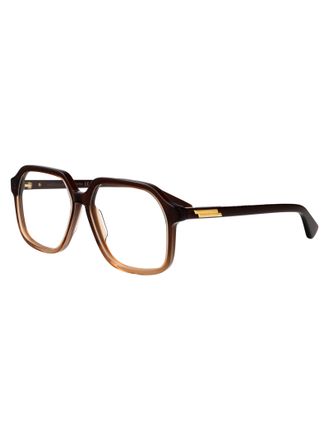 Bottega Veneta BV1329O Ombre Acetate Eyeglasses - Brown