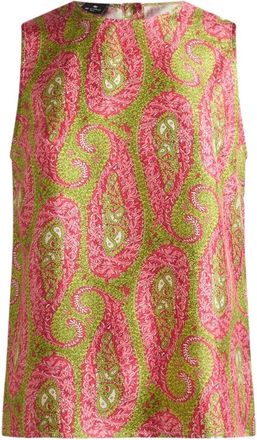 Etro Tank Top With Side Vents