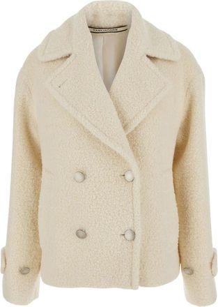 Tagliatore Korte Jas - Dames - Mantel - Beige - S - Jassen