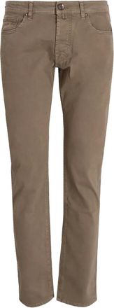 Jacob Cohen Katoenen broek - Bruin