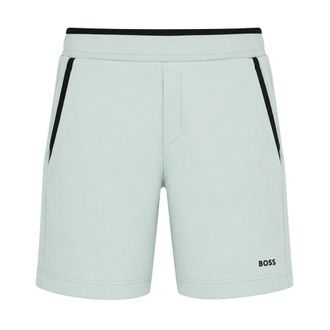 HUGO BOSS Korte Broeken, Heren, Groen, S, Katoen, JT_Snug Headlo