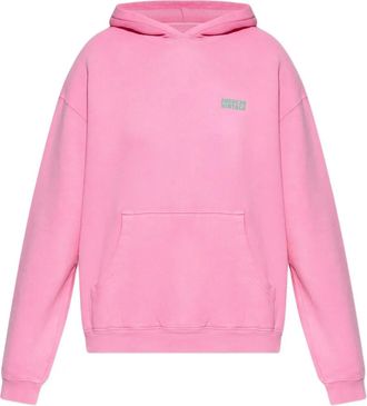 American Vintage Felpa Izubird con stampa - Rosa