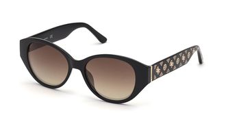 Guess GU7724 01G Womens Sunglasses Black Size 53