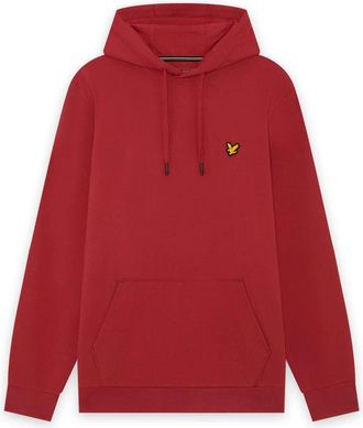 Lyle & Scott Fly Fleece Hoodie - Heren - Hoodies - Rood - S - Hoodies & sweatvesten