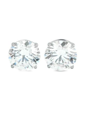 Luxury Bazaar diamond stud earrings - Argento