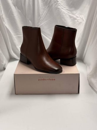 Easy Spirit Womens Sidney Boots In Medium Brown