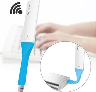Trade Shop Trade Shop - Extensor De Rango Wifi Usb 150 Mbps 2.4 Ghz Enrutador Port&aacute;til Amplificador De Se&ntilde;al