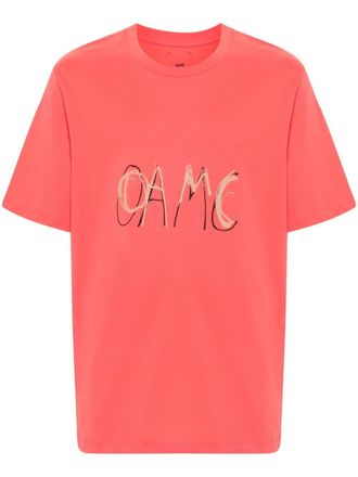 OAMC T-shirt Dhalia - Rosso