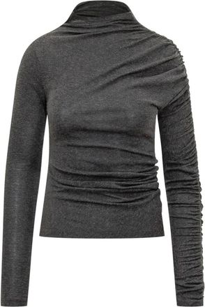 Pinko Pinko, Donna, Top, Grigio, XL, new