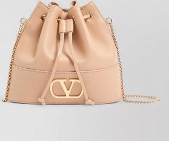 Valentino Garavani vlogo signature mini leather bucket bag