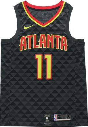 Nike NBA Large Atlanta Hawks Basketball Jersey/Vest Black 864457-017