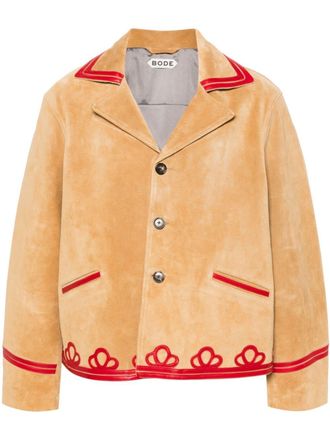 Bode Blazer Trefoil con bordo a contrasto - Toni neutri