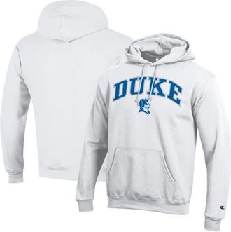 Champion Mens Champion White Duke Blue Devils Arch Over Logo Pullover Hoodie at Nordstrom, Size Xx-Large