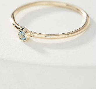Maya Brenner Designs 14K Yellow Gold Birthstone Ring