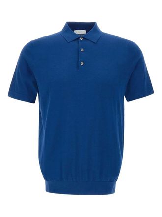 Diktat cotton polo shirt - Blue