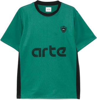 Arte T-shirt Football - Verde