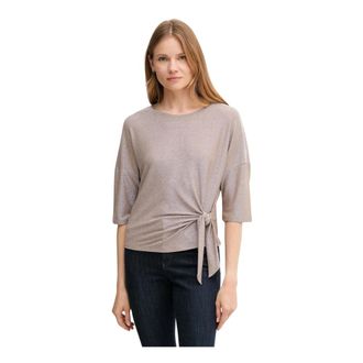 Oui Dames, Truien, Bruin, Maat: M Polyamide