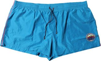 Dolce & Gabbana Turquoise Logo Beachwear Shorts 2Pc Mens Swimwear