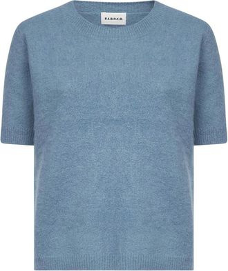 P.A.R.O.S.H. P.a.r.o.s.h., Truien & Vesten, Dames, Blauw, S, Stijlvolle Sweaters Collectie