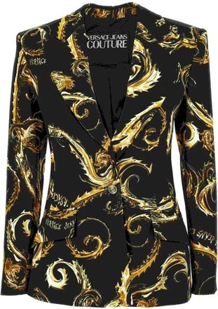 Versace Jeans Couture Jassen - Dames - Blazers - Zwart - XS - Polyester - Jassen