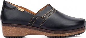 Pikolinos Womens Wedge Granada Shoes In Black
