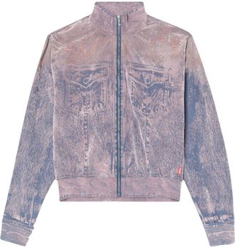 Diesel Felpa F-Slitly - Blu