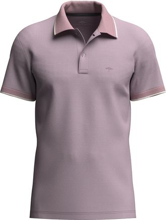 Fynch-Hatton Poloshirt FYNCH-HATTON, Herren, Gr. 4XL, magnolia, Web, Obermaterial: 100% Baumwolle, kontrastfarbene Details, unifarben, regular fit normal, ohne Aus
