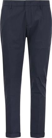 Dondup Stylish Trousers for Ss25 - male - Dondup - Slim-fit Trousers - Blue - W29 - Trousers