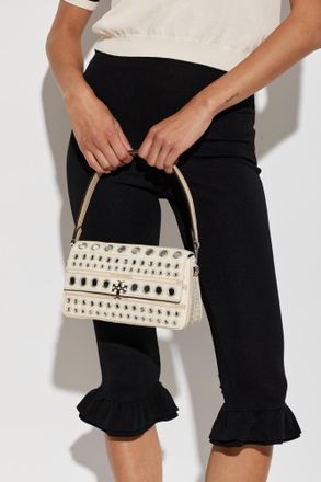 Tory Burch Bag Charlie Small, Womens, Cream