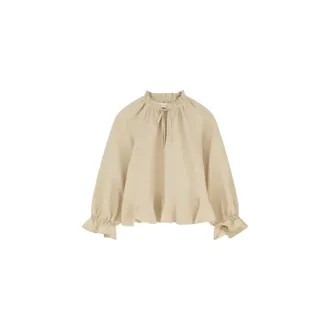 Skall Studio Blouses, female, Beige, Size: S Benedette Blouse