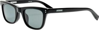 Jacquemus Jac 153 Zonnebrillen - Dames - Zonnebrillen - Zwart - 48 MM - Accessoires