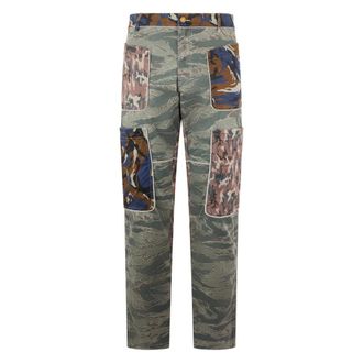 Diesel Cargo Pants Urban Style - Heren - Regular Fit Jeans - Veelkleurig - W34 - Katoen - Jeans