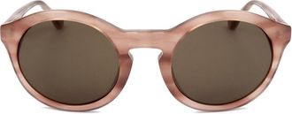 Linda Farrow DRIES VAN NOTEN DVN64 C2 Mens Sunglasses Pink Size 53
