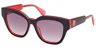 Max & Co. MO0106 01B Womens Sunglasses Black Size 54