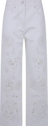 Farm Rio Pants Floral Design Richelieu