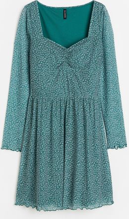 H&M Meshkleid - Green