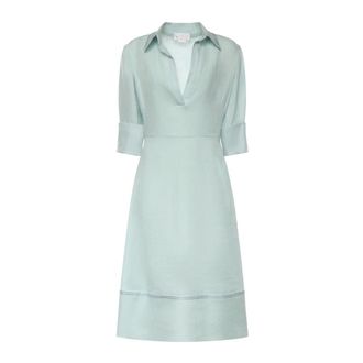 Genny Midi Dresses, female, Green, Size: XS Midi Dress