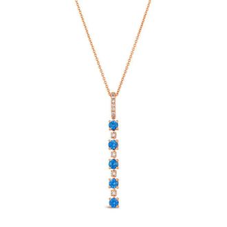 Le Vian Ladies Chandliers Pendant Necklace set in 14K Strawberry Gold TSJN 11